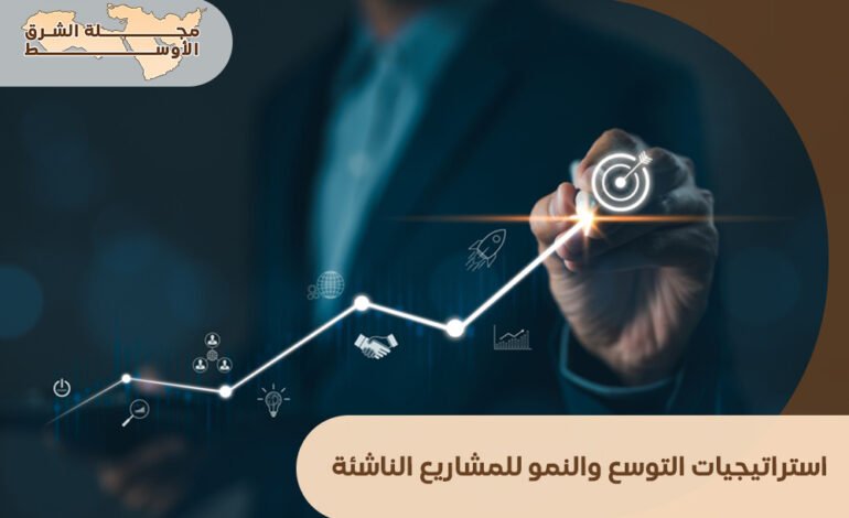 استراتيجيات التوسع والنمو للمشاريع الناشئة