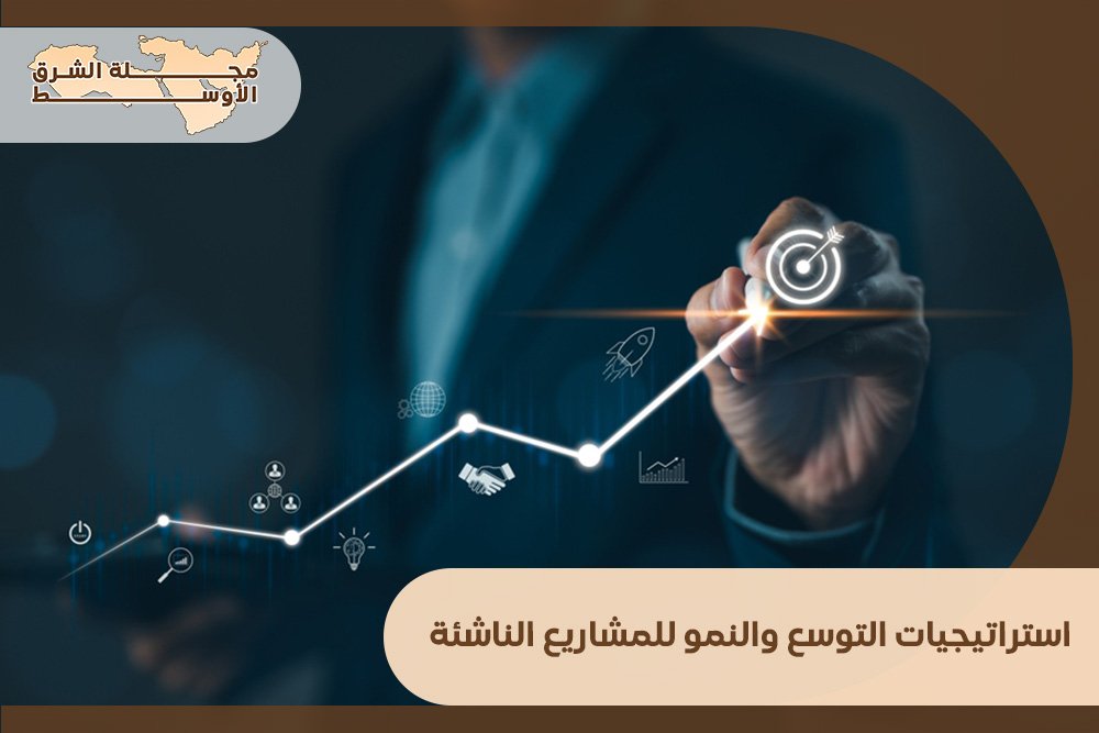 استراتيجيات التوسع والنمو للمشاريع الناشئة