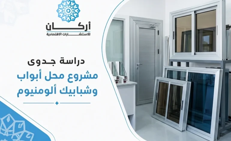 دراسة جدوى مشروع محل الأبواب والشبابيك الألمونيوم: الفرصة الأكثر ربحية في 2026