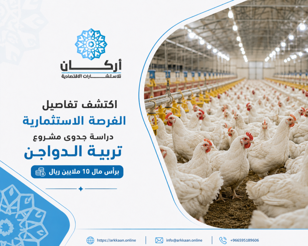 دراسة جدوى مشروع تربية الدواجن