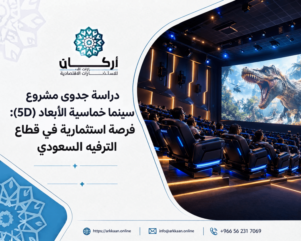 دراسة جدوى مشروع سينما خماسية الأبعاد
